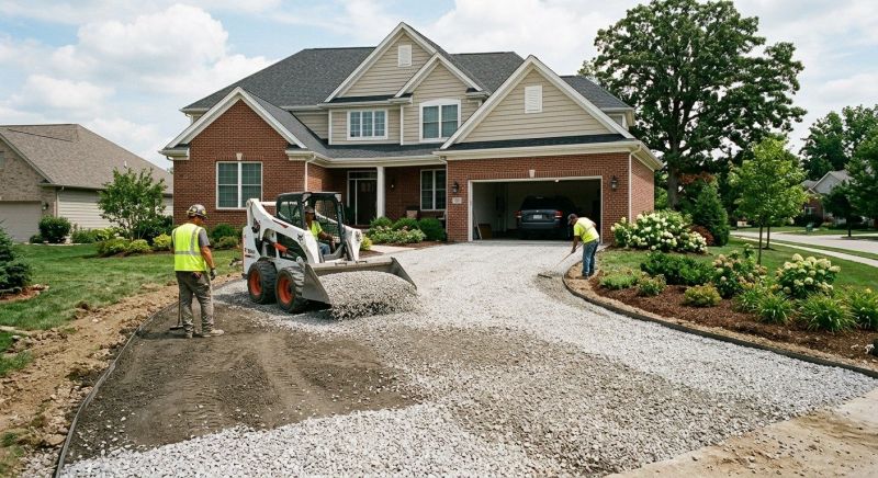 Gravel Pouring in Calvert County, MD